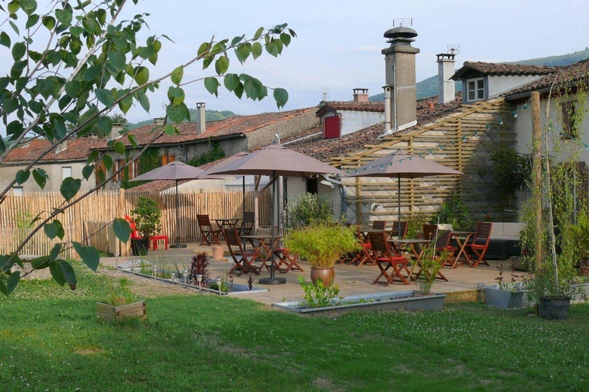 Logis Hotel Restaurant La Barguillere Saint-Pierre-de-Riviere Ngoại thất bức ảnh